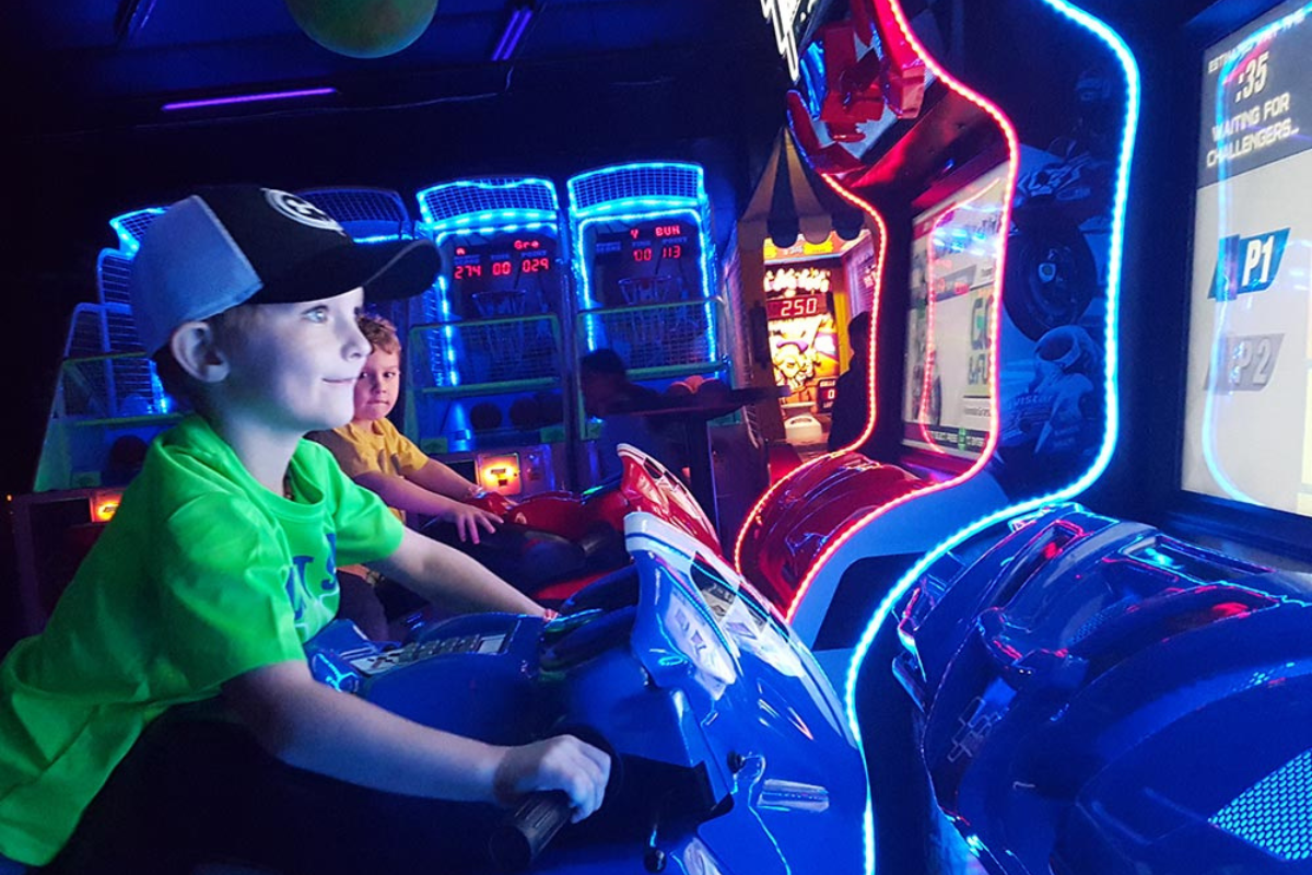 Kids’ splash zones