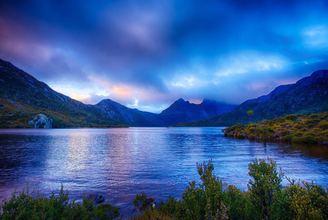 walking trail by water